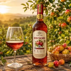 Rượu Táo Mèo Hải An 750ml